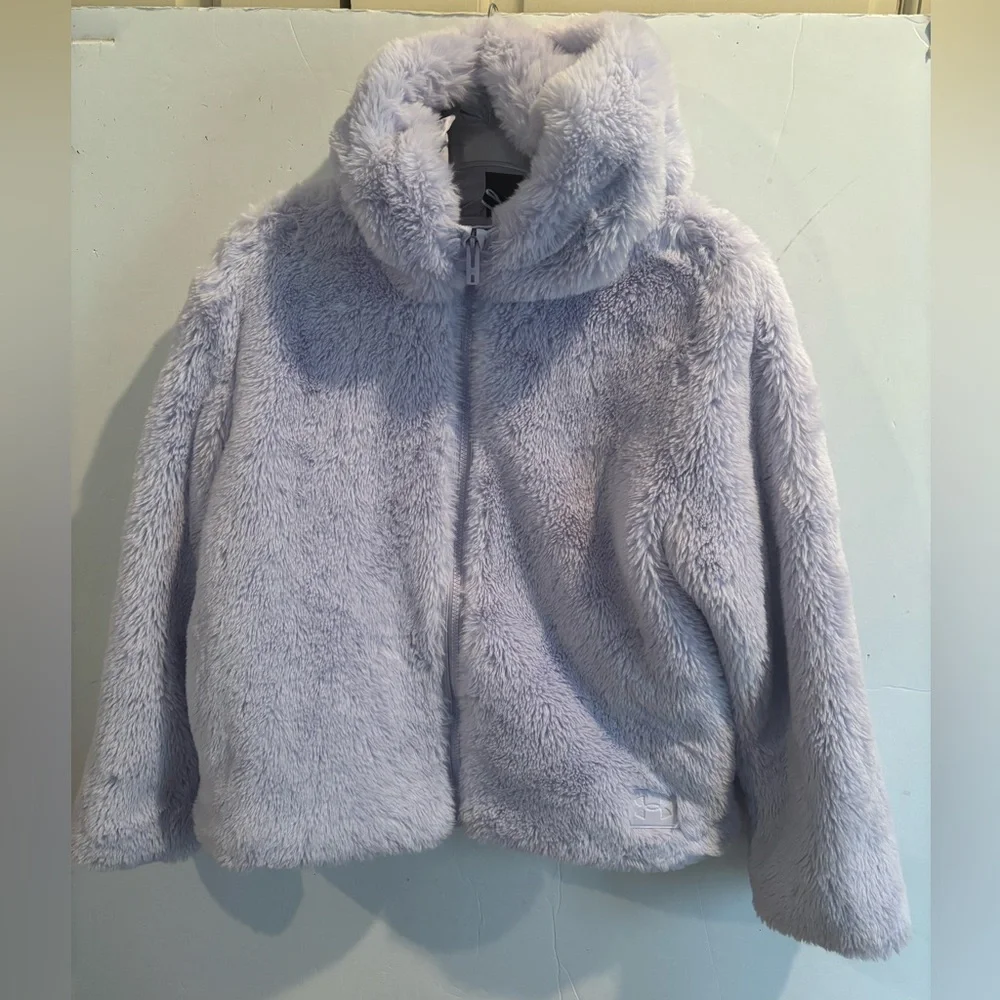 Under Armour Fluffy Cozy Lavender Youth Jacket